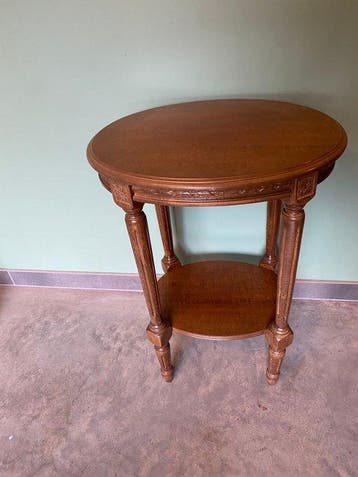 Bijzettafel - Hout - Lodewijk XVI tafel