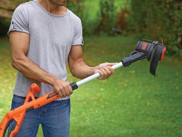 BLACK+DECKER ST182320-QW - Grastrimmer - 18V 25cm -, Tuin en Terras, Verzenden, Zo goed als nieuw, BLACK+DECKER