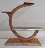 Bijzettafel - Hout, Marmer