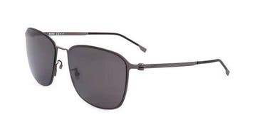 2dekans | Hugo Boss Zonnebril Matte Brown Ruthenium, Ophalen of Verzenden