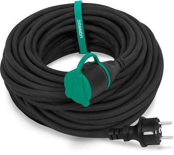 2dekans | VONROC PRO Verlengsnoer 25m – IP44 – Neopreenkabel, Ophalen of Verzenden