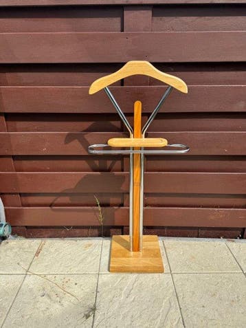 Valet - Beau mannequin en bois - Bois, Fer