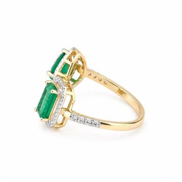Zonder minimumprijs - Ring - 14 karaat Geel goud - 1.95ct.
