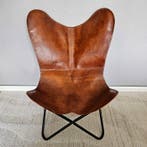 Chaise - Chaise papillon Butterfly (3107) - Cuir, Métal