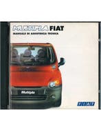 2000 FIAT MULTIPLA BENZINE DIESEL WERKPLAATSHANDBOEK CD