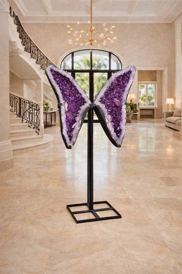 XXL Papillon Améthyste Améthyste - Hauteur : 164 cm -, Collections
