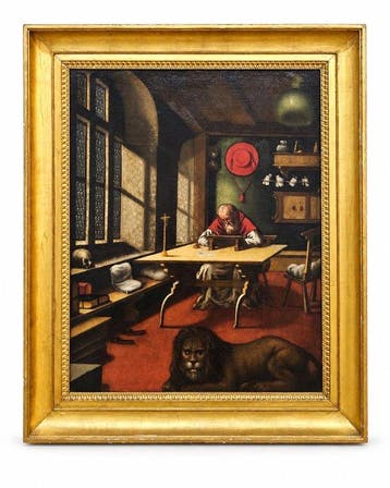 Albrecht Dürer (1471–1528), Según - Saint Jerome in His