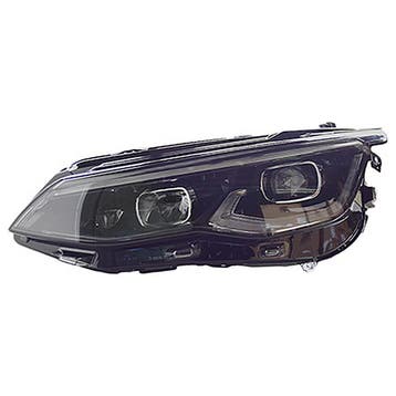 Volkswagen Golf 8 Koplamp links 20-24 LED Zwart (Koplampen), Auto-onderdelen, Verzenden, Nieuw