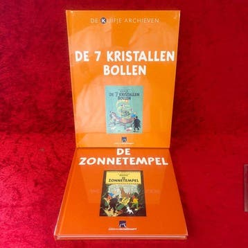 Kuifje 11 en 12 - De 7 kristallen bollen. en De zonnetempel, Nieuw