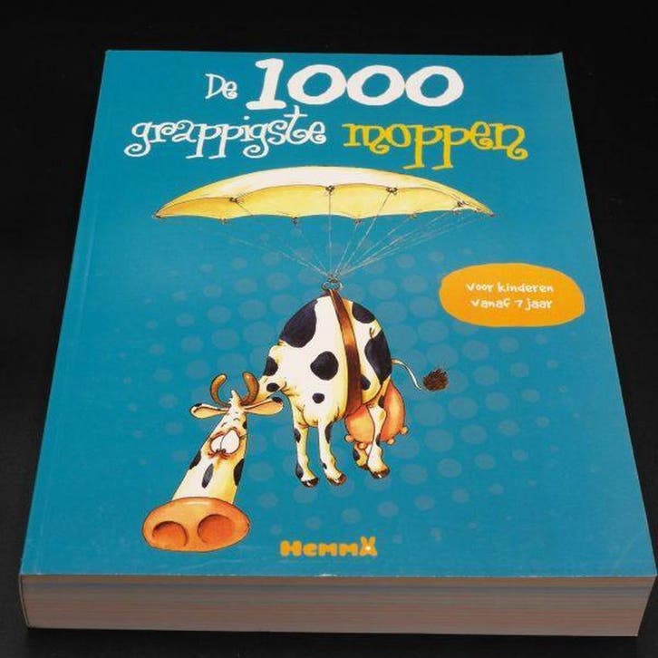 De 1000 grappigste moppen 9789041236999 Fabrice Lelarge, Boeken, Kinderboeken | Jeugd | 13 jaar en ouder, Gelezen, Verzenden