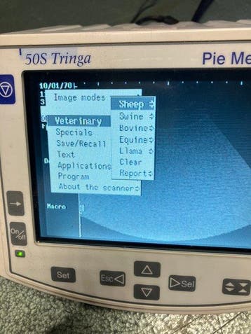 Ultrasound PIE Medical 50s Tringa kleinste en lichtste