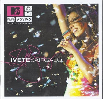Ivete Sangalo - MTV Ao Vivo (CD, 2004), Verzenden, Gebruikt