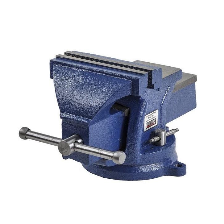 Bankschroef 150 mm. draaibare uitvoering met aambeeld, Doe-het-zelf en Bouw, Werkbanken, Ophalen of Verzenden