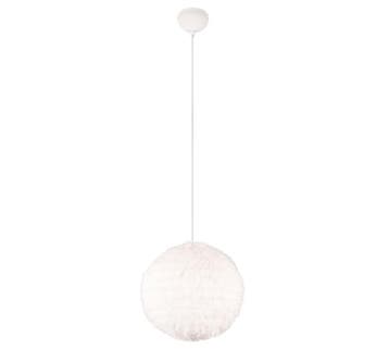 Trio FURRY hanglamp | E27 Fitting | wit | Ø 35 cm | IP20 | e, Verzenden, Nieuw