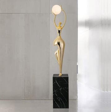 Aurelia Design Floor Lamp – Crown of Light, Ophalen of Verzenden, Nieuw, Modern Design