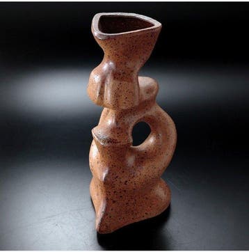 Vase - Grès - Japon - Vase en grès, « Suna no Utsuwa » (Vase, Antiquités & Art