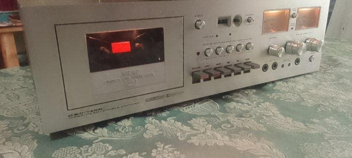 Akai - GXC-740D Cassetterecorder-speler, TV, Hi-fi & Vidéo, Radios