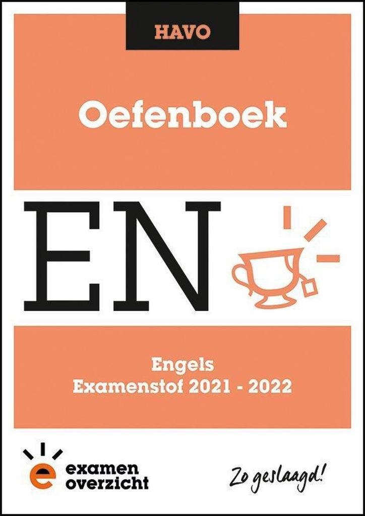 ExamenOverzicht - Oefenboek Engels HAVO 9789493237292, Livres, Livres scolaires, Envoi