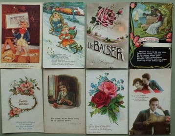 Fantasie, Teksten, Gedichten, Spreuken - Oude kleinformaat, Gelopen