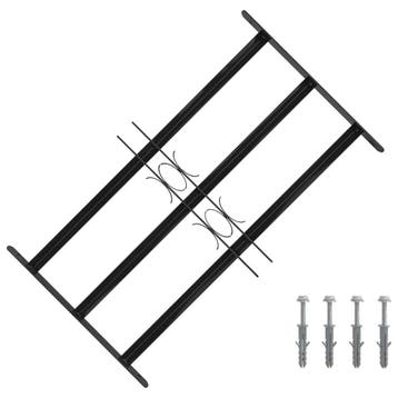 vidaXL Raam Beveiligings Grille 75,5 x 45 cm Gegalvaniseerd, Verzenden, Nieuw
