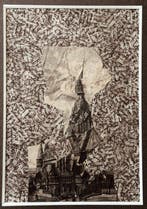 Jiri Kolar (1914-2002) - Exceptionnel collage chiasmage