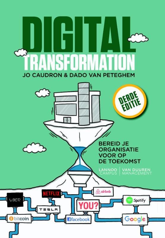 Digital transformation 9789082542295 Jo Caudron, Livres, Économie, Management & Marketing, Envoi