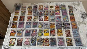 Pokémon - 60 Bulk kaarten - Pikachu, Dragonite, Gengar,