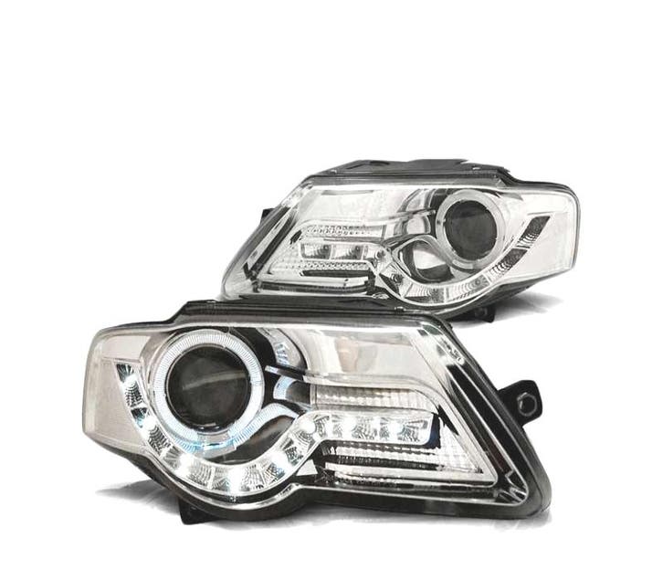 Phares Pour Volkswagen Vw Passat B6 3C 05-10 Daylight Angel, Auto-onderdelen, Verlichting, Verzenden