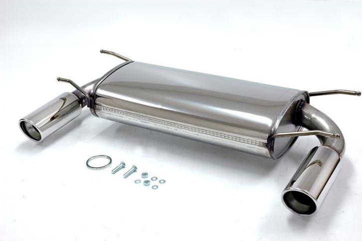 Simons einddemper duplex: RVS | Mazda MX5 (NC) Cabrio 1.8, 2, Autos : Pièces & Accessoires, Systèmes d'échappement, Envoi