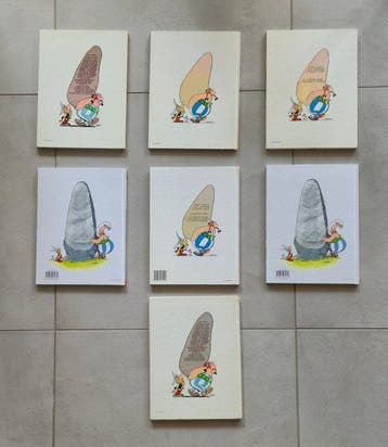 Astérix - 7x C - 7 Album - EO - 1976/2015, Boeken, Stripverhalen, Nieuw