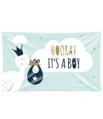 Gevelvlag New Born Baby Boy 1,5m, Verzenden, Nieuw