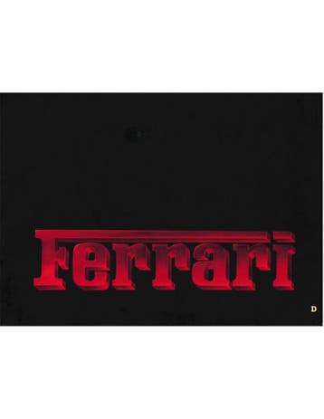 1984 FERRARI PROGRAMMA PERSMAP DUITS 325/84, Nieuw