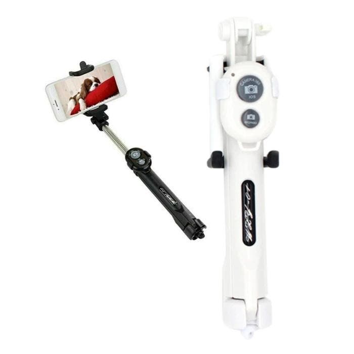 Selfie Stick Tripod met Bluetooth - Draadloos Smartphone, Télécoms, Téléphonie mobile | Accessoires & Pièces, Envoi