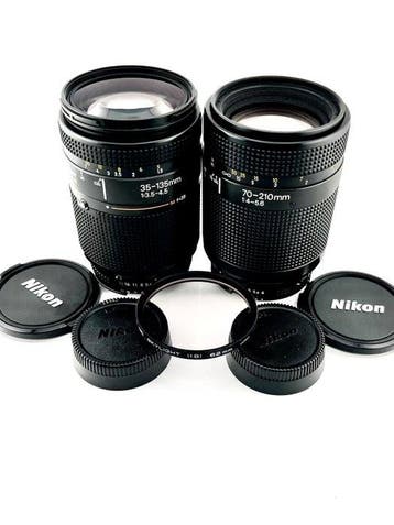 Nikon AF NIKKOR 35-135mm f/3.5-4.5 + AF NIKKOR 70-210mm, TV, Hi-fi & Vidéo