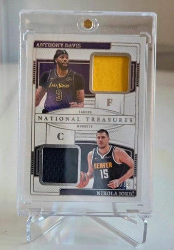 2024/25 Panini National Treasures Anthony Davis /99, Verzamelen, Nieuw