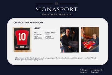 PSV - Nederlandse voetbal competitie - Gullit - Voetbalshirt