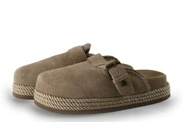Warmbat Muiltjes in maat 39 Beige, Verzenden, Beige, Zo goed als nieuw, Warmbat
