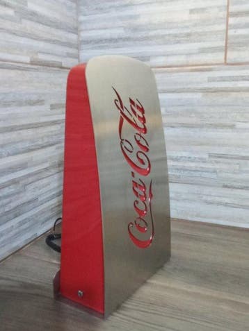 verlichte reclamesbord - coca cola - Reclamebord -