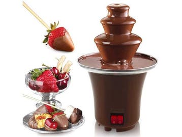 Veiling - Excellent Electrics Chocoladefontein 65w - Bruin, Nieuw