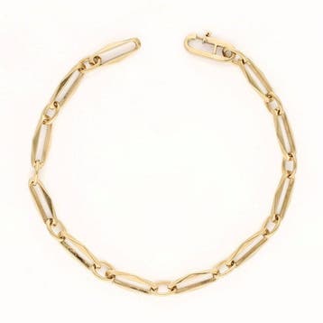 Armband - 8 karaat Geel goud - Closed forever, Nieuw