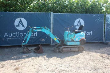 Veiling: Minigraver Kubota K-008 Diesel 2000, Ophalen