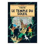 Kuifje De Zonnetempel Poster 50 x 70 cm, Ophalen of Verzenden, Nieuw