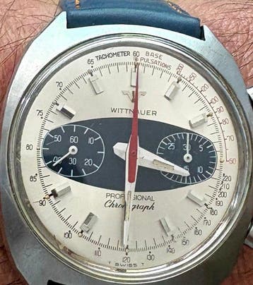 Wittnauer - Professional Chronograph - Surfboard - Reverse, Nieuw