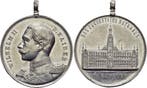 Zinn-medaille o Jahr 1892 Hamburg-stadt, Postzegels en Munten, Penningen en Medailles, Verzenden