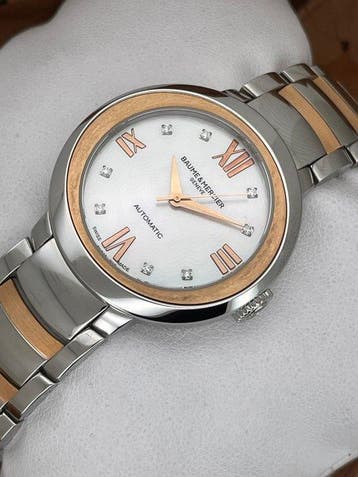 Baume & Mercier - Promesse Diamond Automatic 18K Gold/Steel