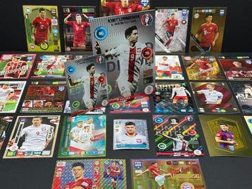 Panini - Robert Lewandowski - 30x Stickers & Cards - Bayern