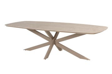 4 Seasons Outdoor Nevada low tuintafel latte met zandkleurig, Tuin en Terras, Nieuw
