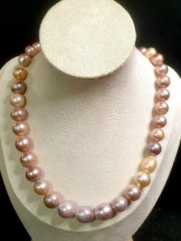 Grote onregelmatig gevormde natuurlijke Edison-parels -