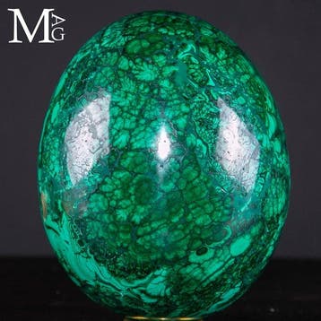 Grand œuf naturel de malachite – Congo Qualité, Verzamelen