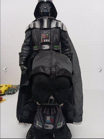 Bordspel - Lot Star Wars – Grande Figurine Dark Vador 55 cm